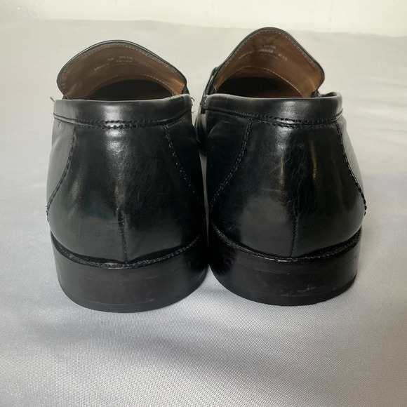 Johnston & Murphy Horse Bit Signature Series Black Leather Loafers Mens 10.5 M main image 9